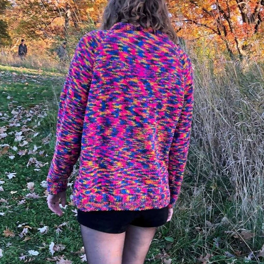 Psychedelic Sheep Sweater (Multicolored) 1004 Designs LLC