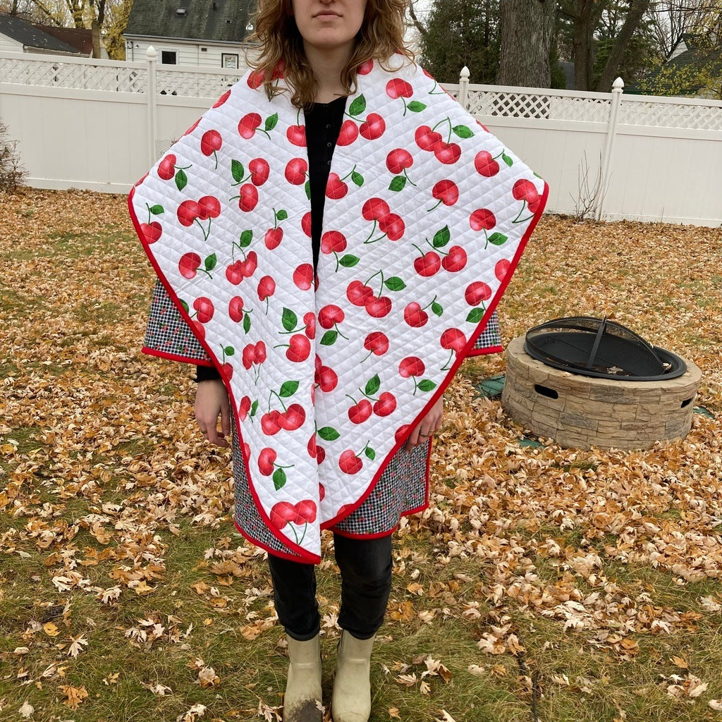 Quilted cocoon coat 1004 Designs LLC