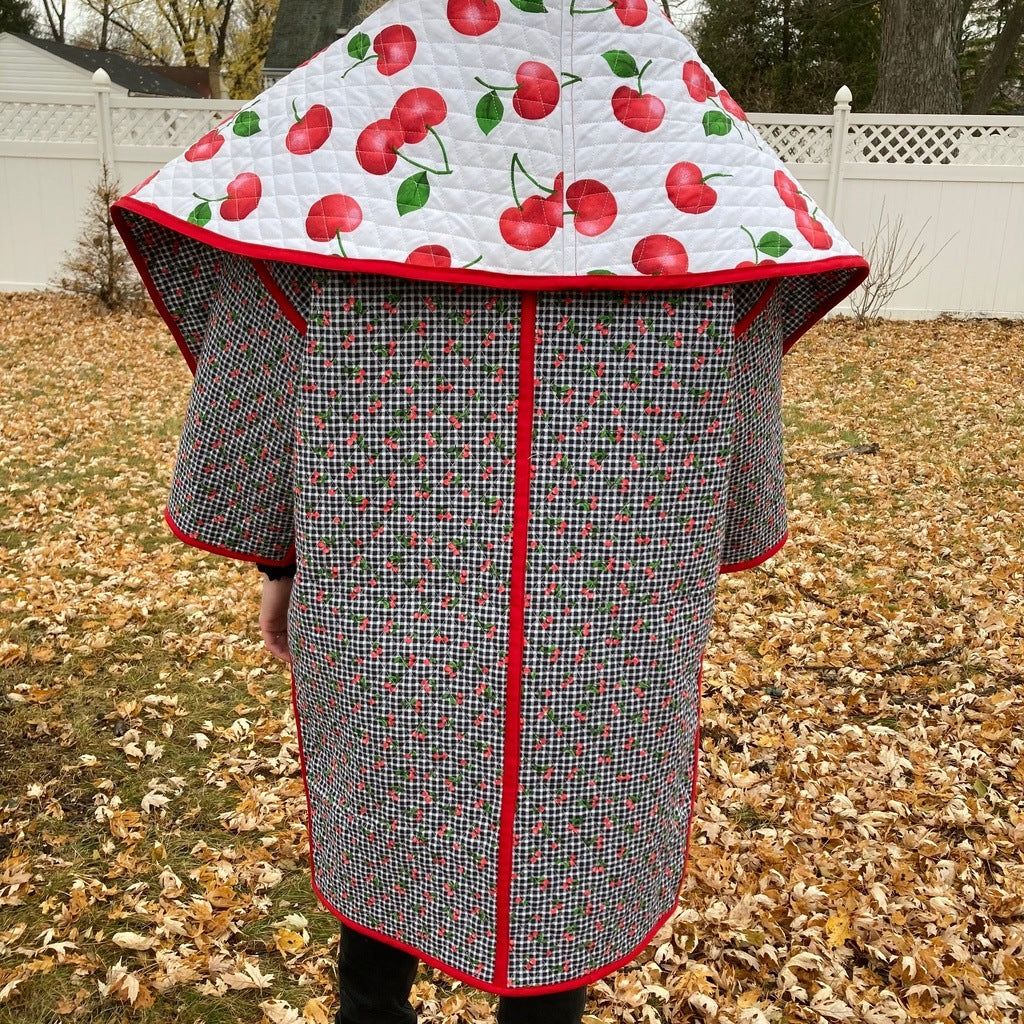 Quilted cocoon coat 1004 Designs LLC
